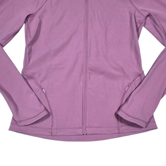 Sweaty Betty Plum Pink Super Soft Workout Zip Through Hoodie Activewear - Picture 4 of 8